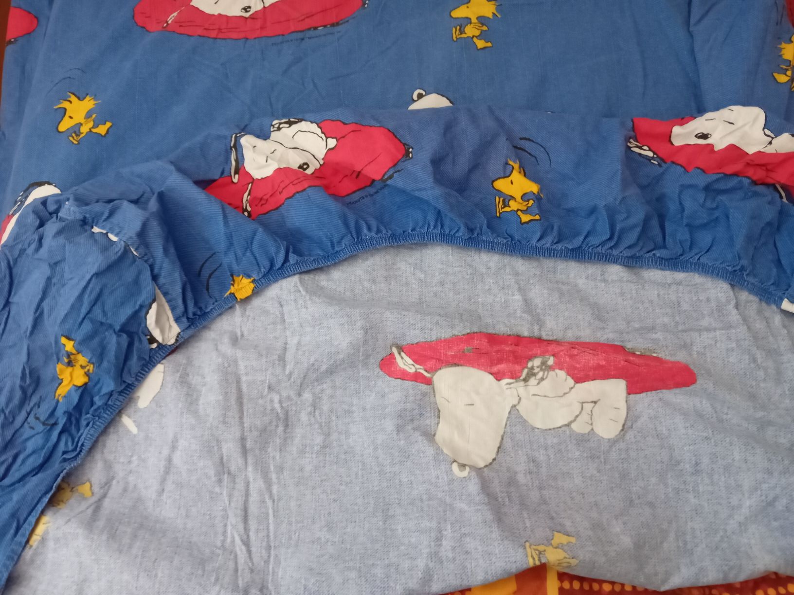 Biancheria da letto: Snoopy-Fixleintuch 90/100 x 190/200 cm – Usato da Witterswil venduto da hele04 1