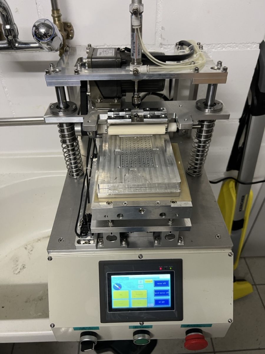 Xilografie: automatischer Siebdruck. – Usato da Oberentfelden venduto da kus_hys2 1