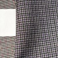 Designer Sommer Merino Stoff Elastan 1.65x1.58m grau viola
