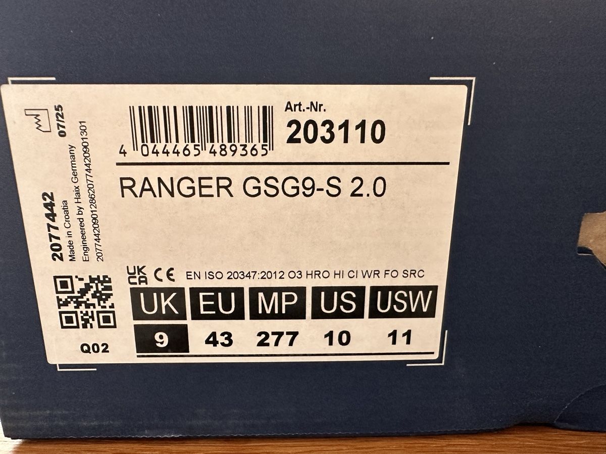 Haix Scarpe da uomo: Haix Ranger GSG9-S 2.0 – Nuovo e nell'imballaggio originale da Remetschwil venduto da Jlke66 3