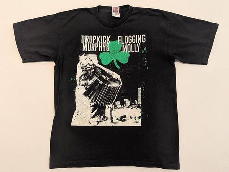 Dropkick Murphy's & Flogging Molly Tour-Shirt [L] - US-IMPOR
