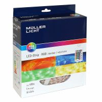 RGB LED Strip 5m Lichtband mit Fernbedienung Neu OVP