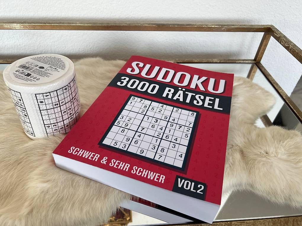 Giochi: Buch Sudoku mit 3000 Rätsel neu – Nuovo e nell'imballaggio originale da Rehetobel venduto da Saentis111