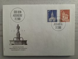 1966 FDC Baudenkmäler