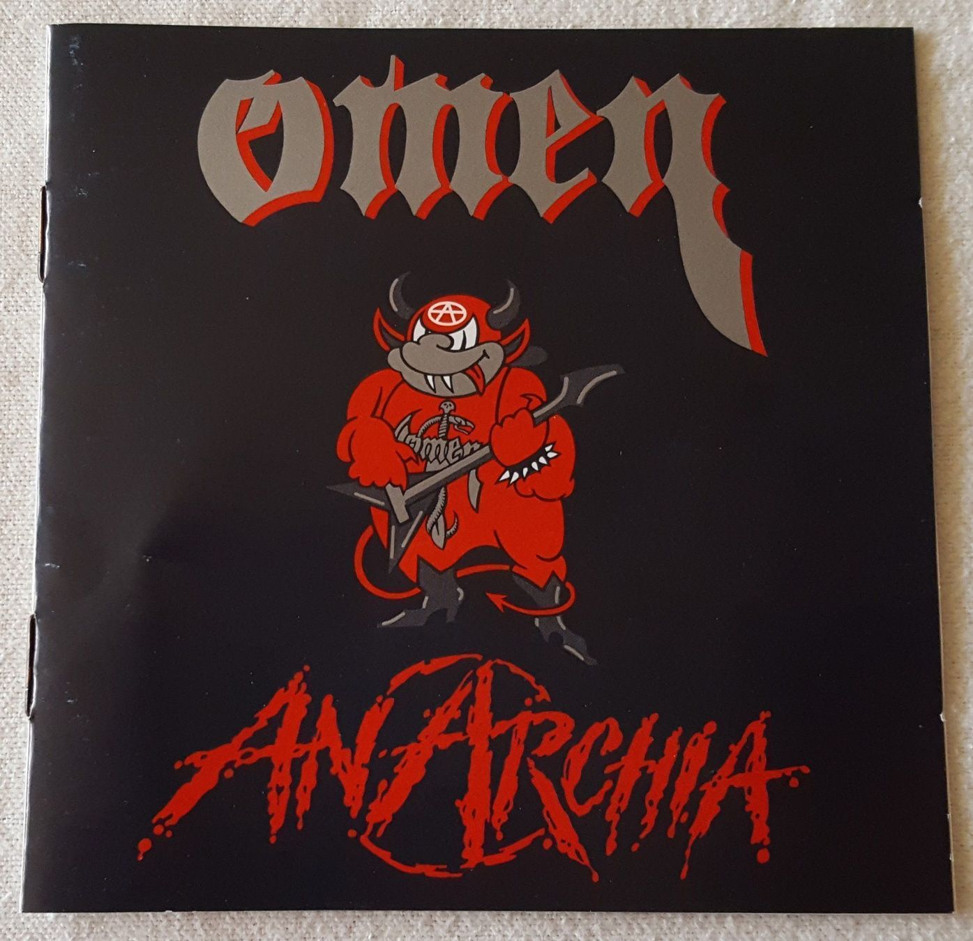 CD: Omen - Anarchia - CD - 1993  - Rare Hungary First Press – Usato da Uster venduto da Zardodel