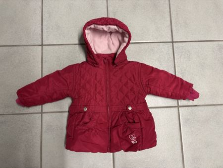 Kinder Winterjacke mit Kapuze gebraucht Gr. 80