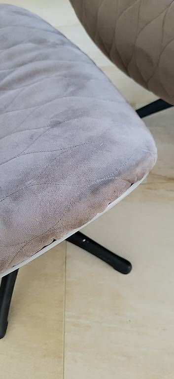Fauteuils: Relaxsessel mit Hocker  grau, Stoff – D'occasion à Zeiningen par ermeglio 2