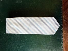 Cravate rayée en soie V– Tie Rack London