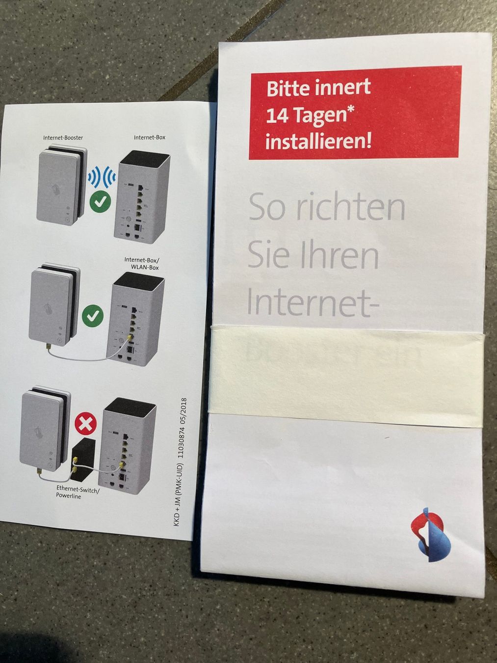 Swisscom WiFi: Swisscom Internet Booster indoor- + outdoor-unit – Nuovo (secondo la descrizione) da Winznau venduto da gugi2009 4