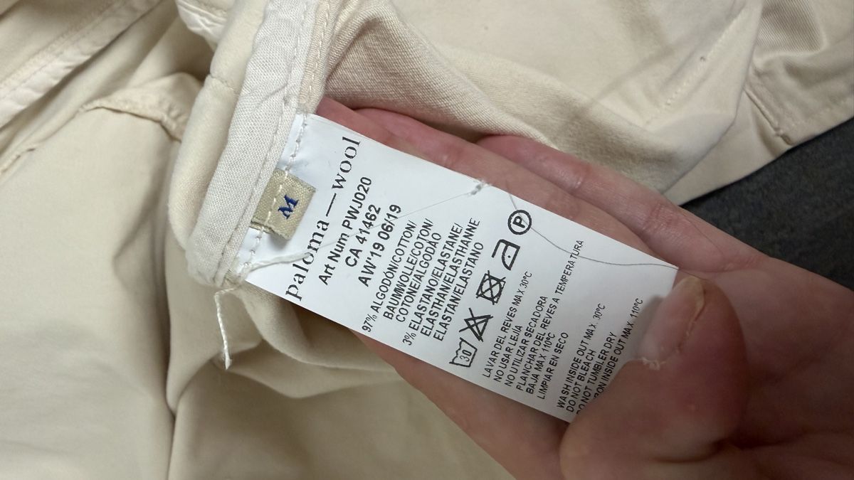 Giacche: Paloma Wool Jacket cream cotton blend size M – Usato da Knonau venduto da Grapesvintage 4