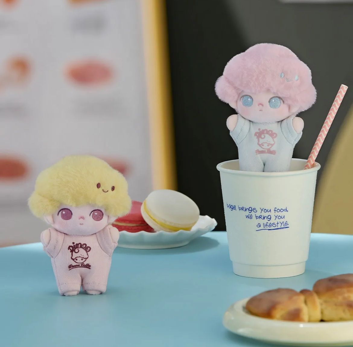Pop Mart Figuren: Pop Mart Dimoo Crush on Coffee Series - Keychain Blindbox – Neu und originalverpackt aus Glattbrugg von arttoy.land 4