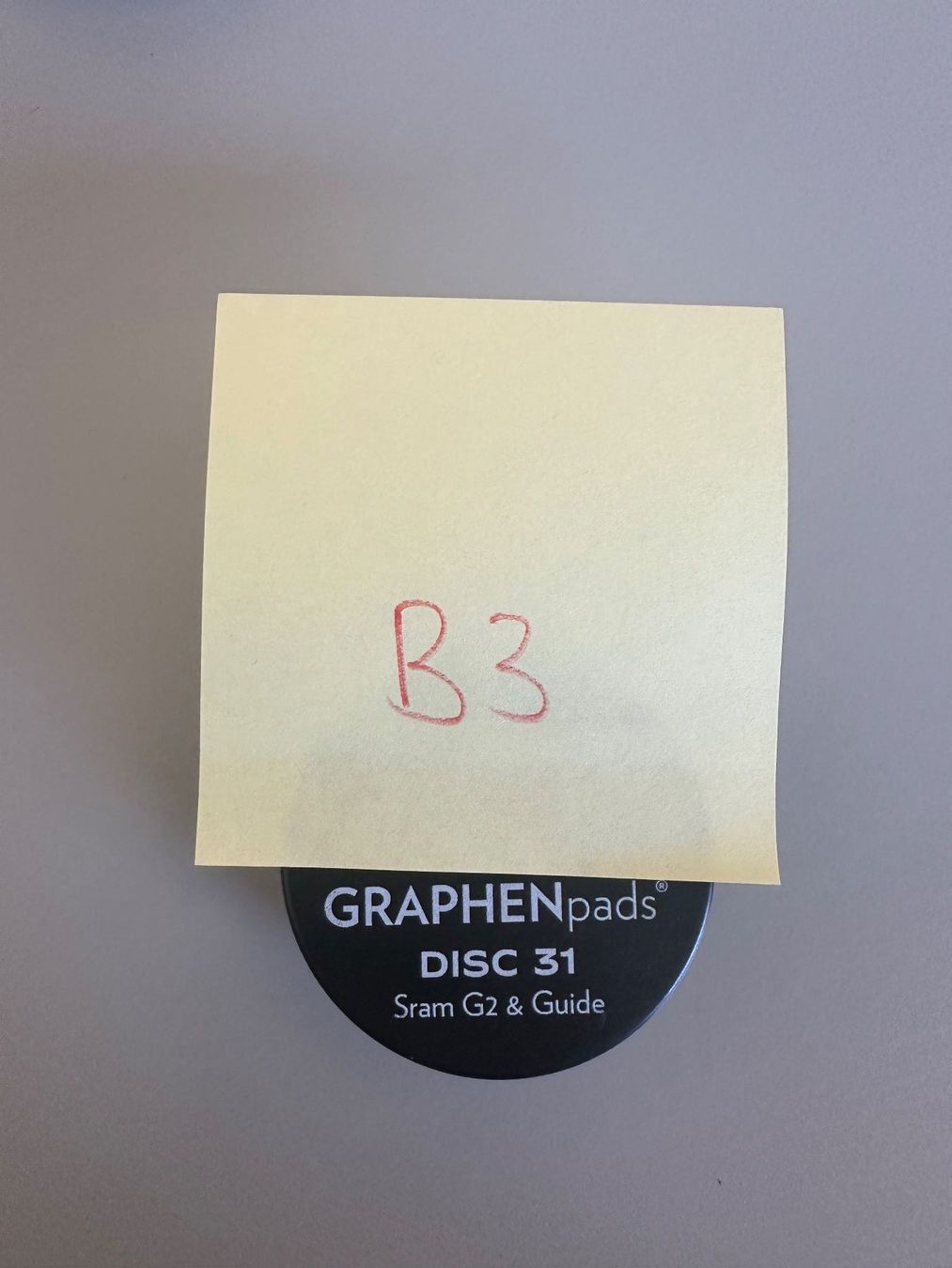 Pezzi di ricambio: absolute BLACK GRAPHEN pads DISC 31 Sram G2 & Guide – Nuovo e nell'imballaggio originale da Bern venduto da Hoechstbietende 5