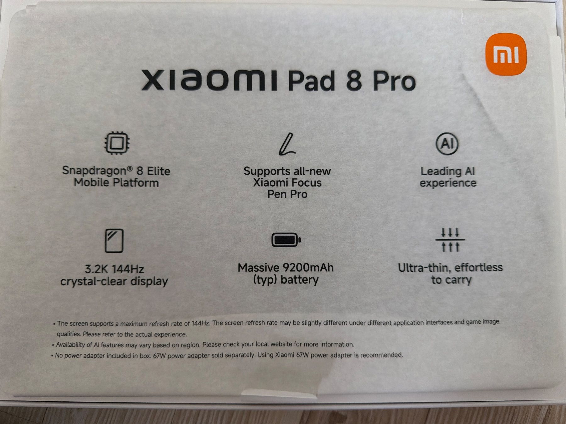 Xiaomi Tablet PC: Xiaomi Pad 8 Pro neuwertig – Nuovo (secondo la descrizione) da winterthur venduto da Massimania 3