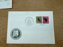 FDC Pro Juventute aus dem Kehrdruckbogen Bern 1.12.1953