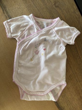 Petit Bateau Body Gr 54 Rosa