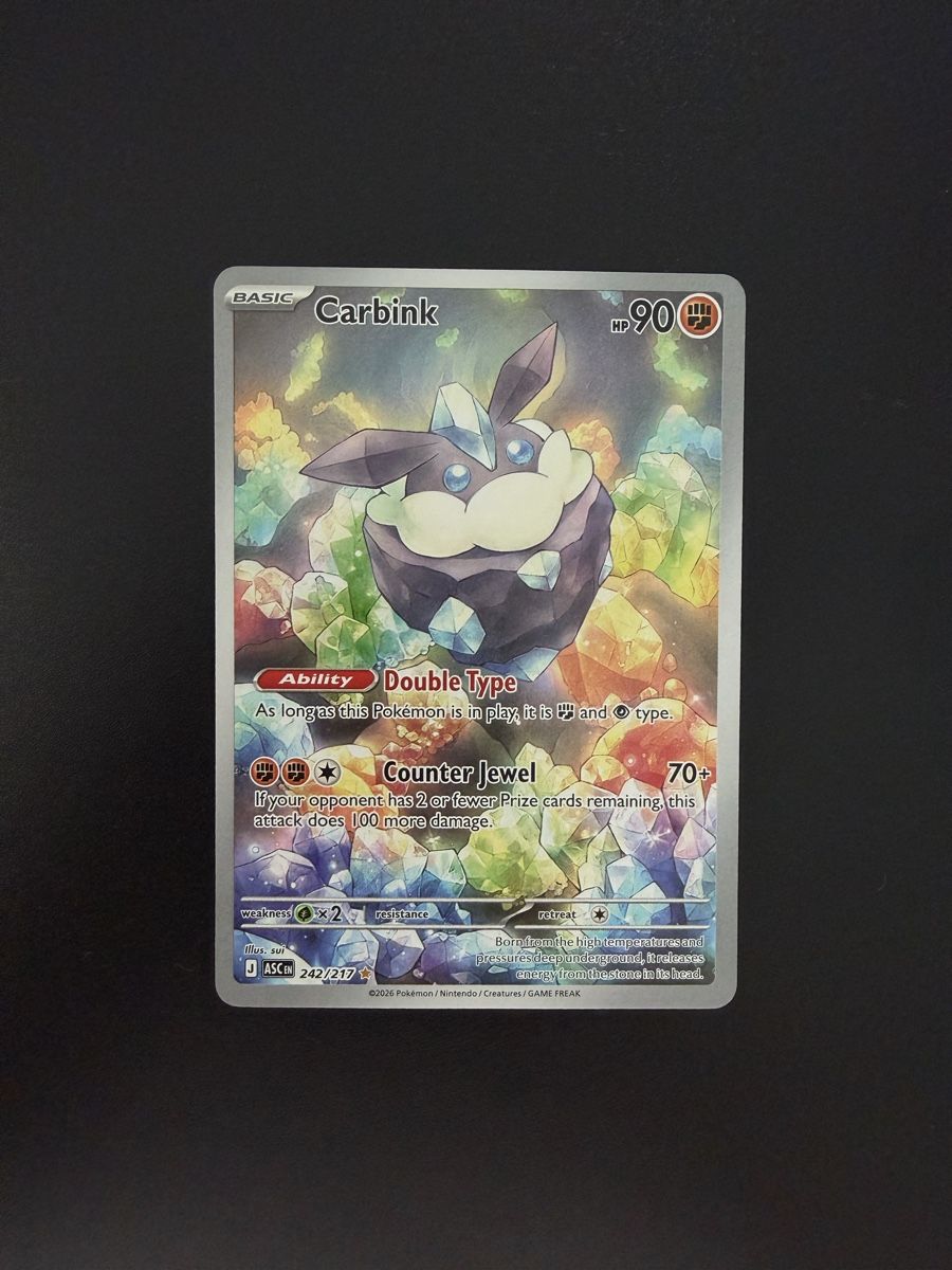Pokémon Sammelbilder & Trading cards: Pokémon Carbink ASC 242/217 EN – Neu (gemäss Beschreibung) aus Cademario von Yleeyle