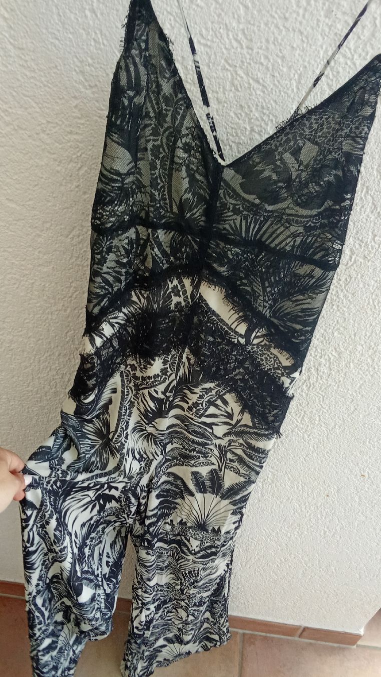 Next Tute: Combinaison NEXT noir et blanc imprimé taille 34 – Usato da Boulens venduto da m17_7jc7