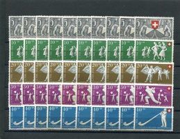 Patria 1951 10 Serien postfrisch