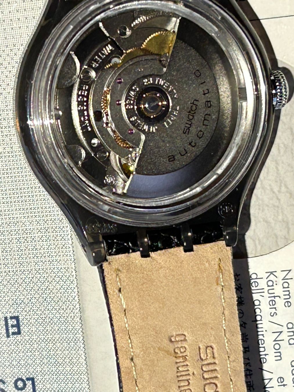 Swatch Uhren: SAM400 Swatch Rappongi Automatic Vintage – Neu (gemäss Beschreibung) aus Basel von arm_gf7p 4