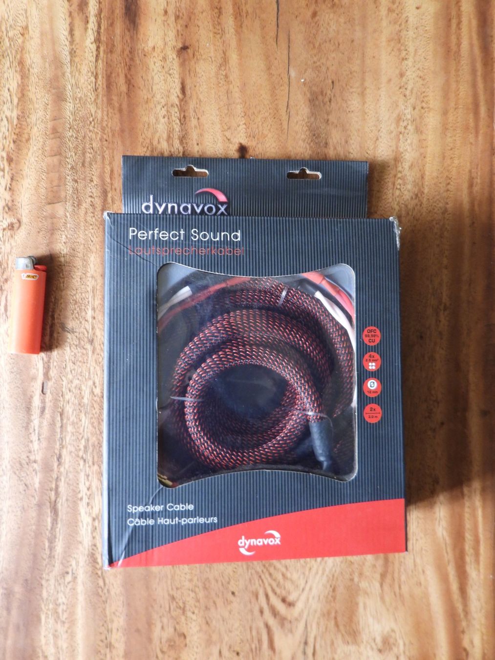 Dynavox Cavi: Dynavox Perfect Sound 2x3M Speaker Cable – Nuovo (secondo la descrizione) da Tavannes venduto da jimananas