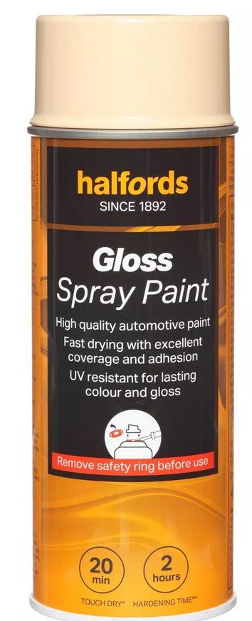 Colori: Halfordsspraydose Beige Glanz, 400ml, Neu, 3 Stk – Nuovo (secondo la descrizione) da Zürich venduto da alplita 3