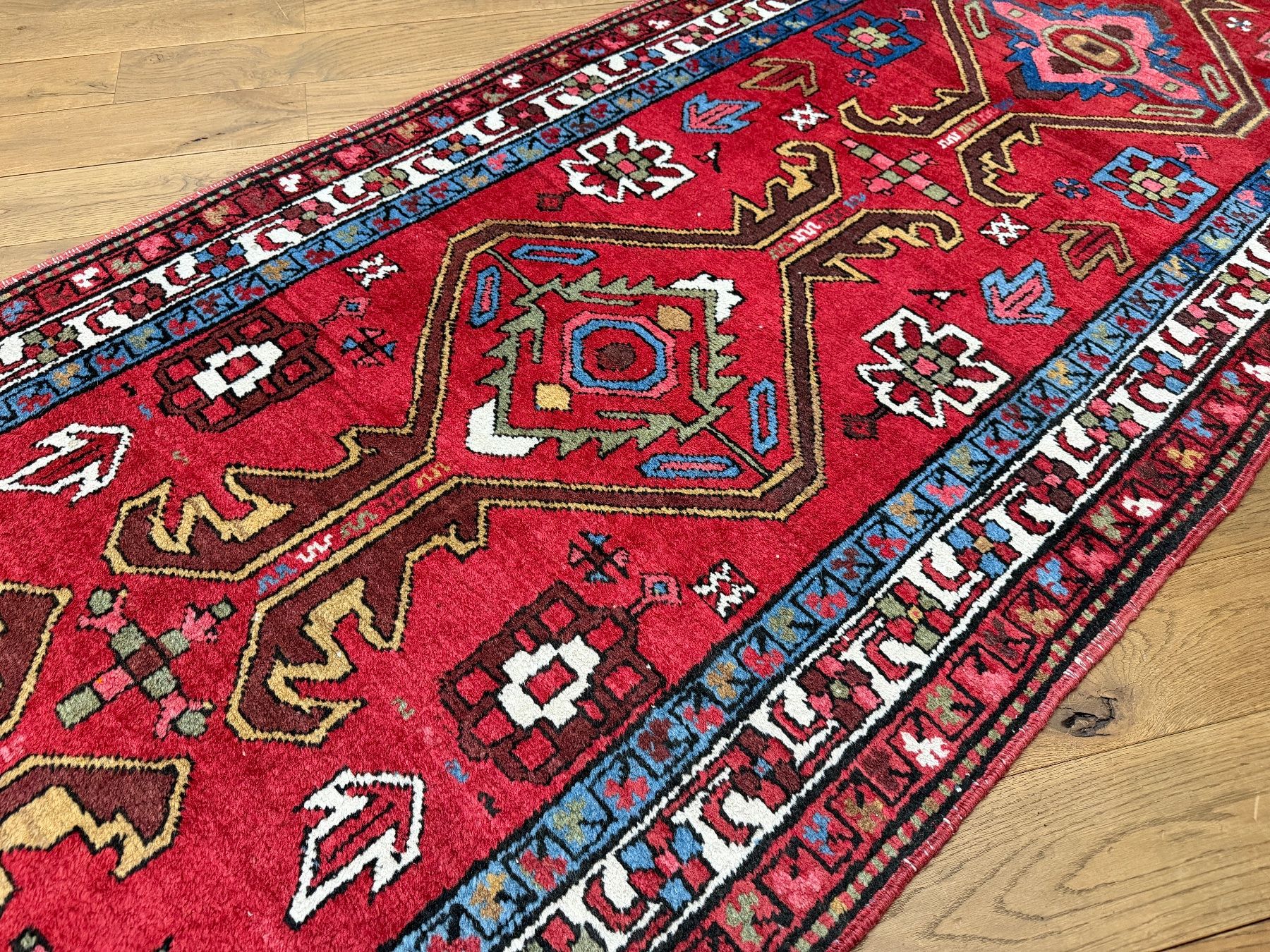 Tappeti: Antiker Heriz Läufer Perserteppich - Extrem Selten – Usato da Bennau venduto da Mayer_Carpets 9