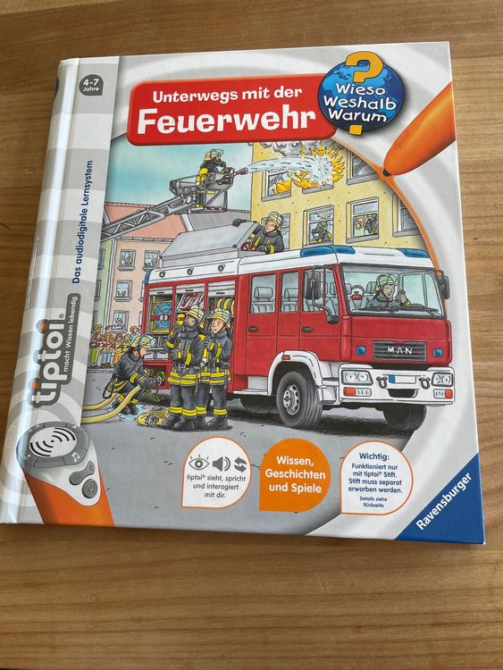 Tiptoi Buch Unterwegs mit der Feuerwehr Kaufen auf Ricardo