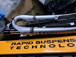 RST Urban T 28" Federgabel Silber Disc Neu!