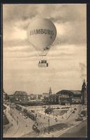 Hamburg-St.Georg, Ballon am Hauptbahnhof