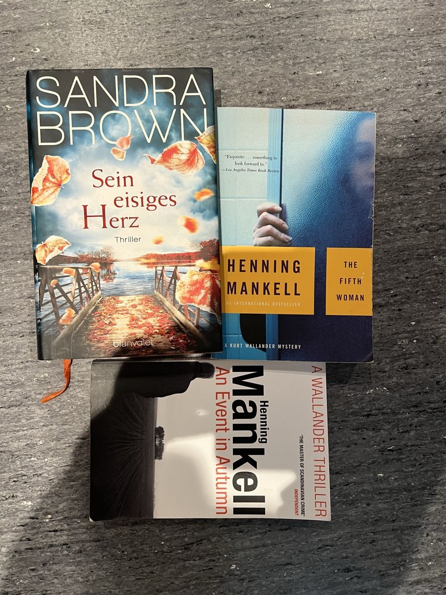 Libri: Sandra Brown Henning Mankell Bücher – Usato da Oberglatt ZH venduto da dauerbrenner