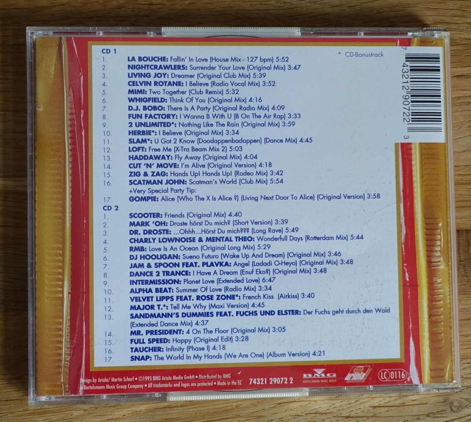 CD: Maxi Dance Sensation Vol. 18 (2 CDs) - F18 – Usato da Sessa venduto da fraenklishop 1