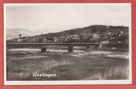 Üsslingen - mit Brücke über Thur - ca. 1930 - Üsslingen-Buch