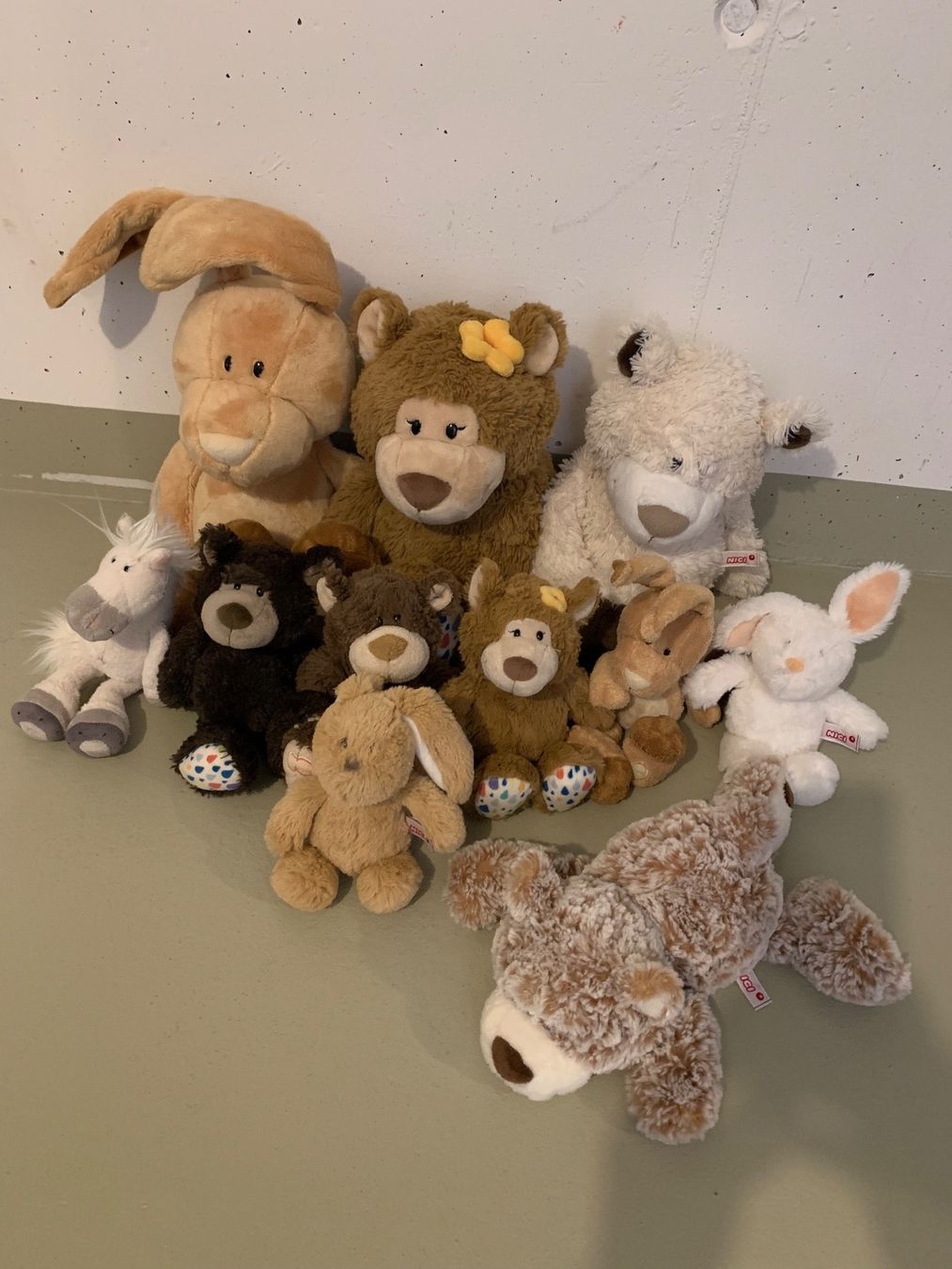 Nici Giocattoli: 14 x Stofftiere, 11x Nici – Usato da zeihen venduto da Racer-71 1