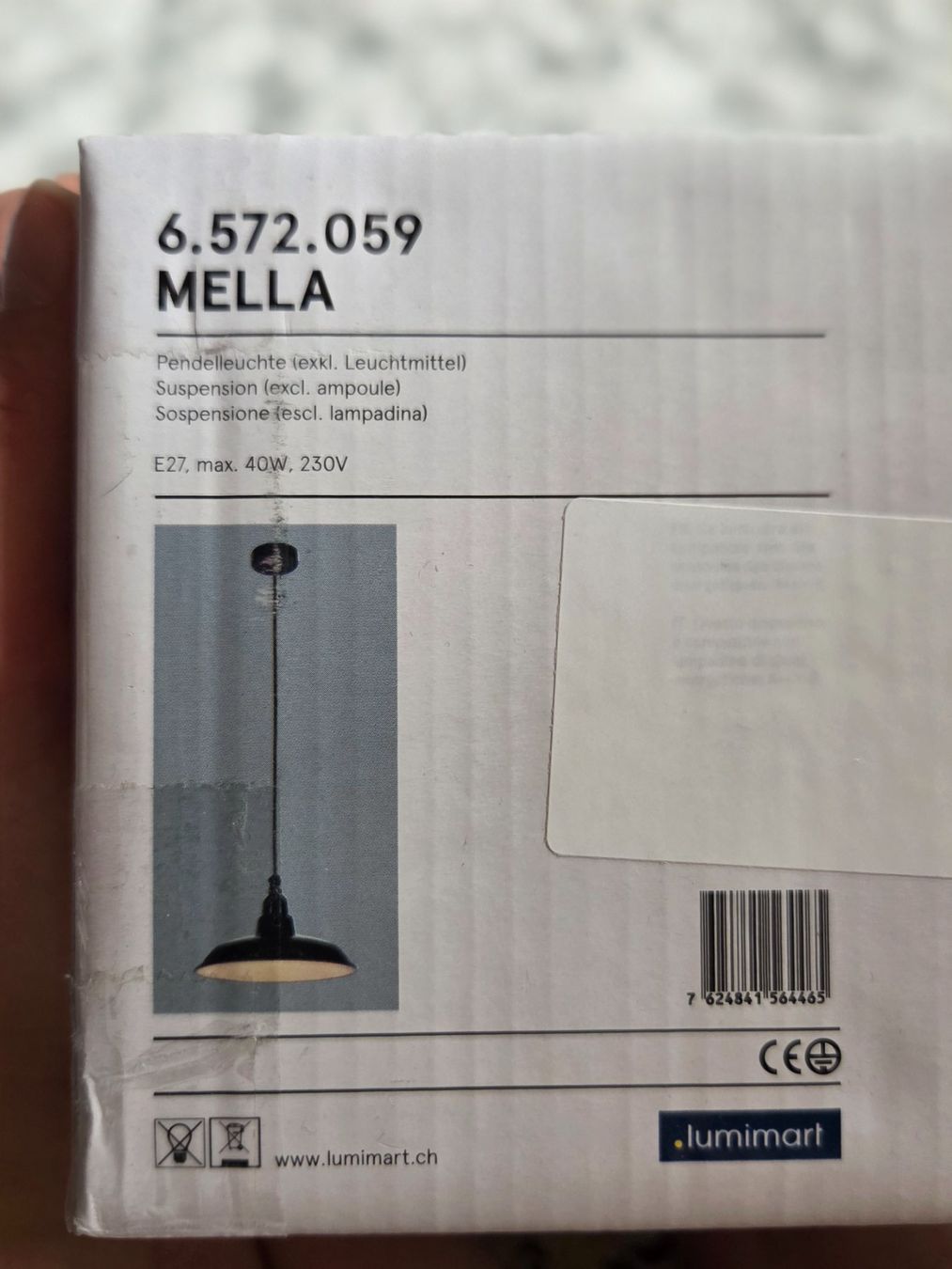 Lampadari & plafoniere: Pendellampe – Nuovo e nell'imballaggio originale da Nürensdorf venduto da KimitheKing