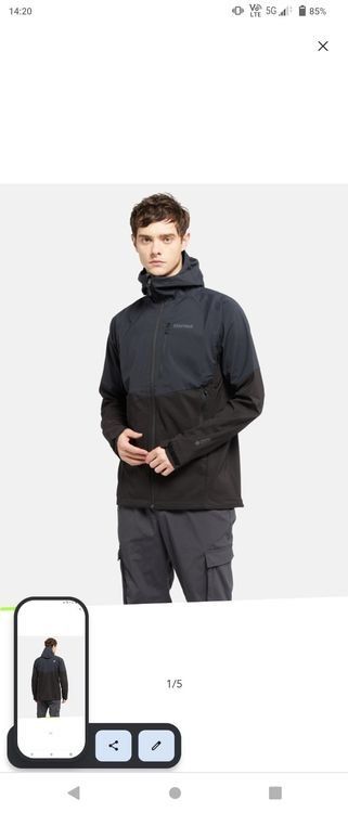 Marmot Giacche: Marmot ROM Goretex Softshell Windbreaker Jacke Gr M VERSAND – Usato da Innerferrera venduto da tic_p7qd 1