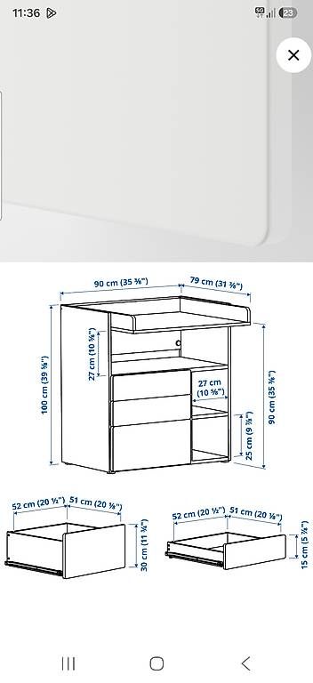 Ikea Wickeltisch & Zubehör: Wickeltisch – Gebraucht aus Wohlen AG von BozanaT 2