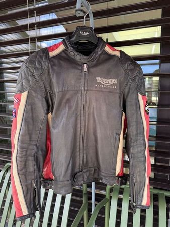 Triumph Motorrad-Lederjacke M