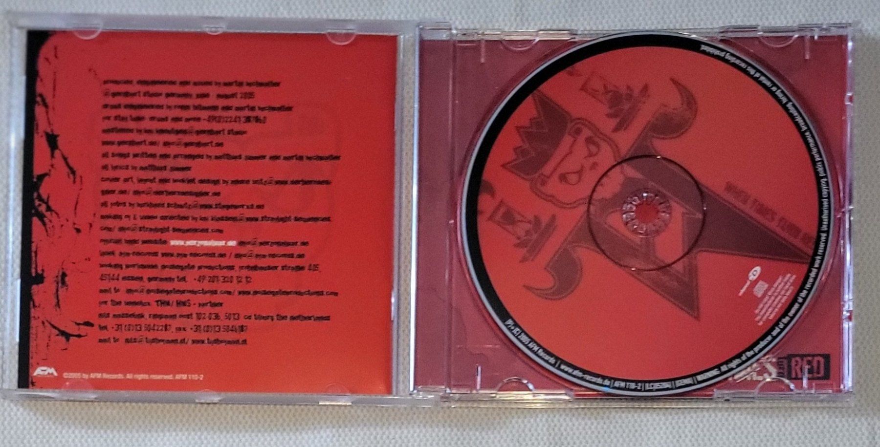 CD: Perzonal War - when times turn red (thrash) – Usato da Villars-sur-glane venduto da Epsilonhike 2