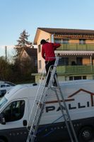 Plattformleiter mit Podest Ablagefach vielseitig einsetzbar*