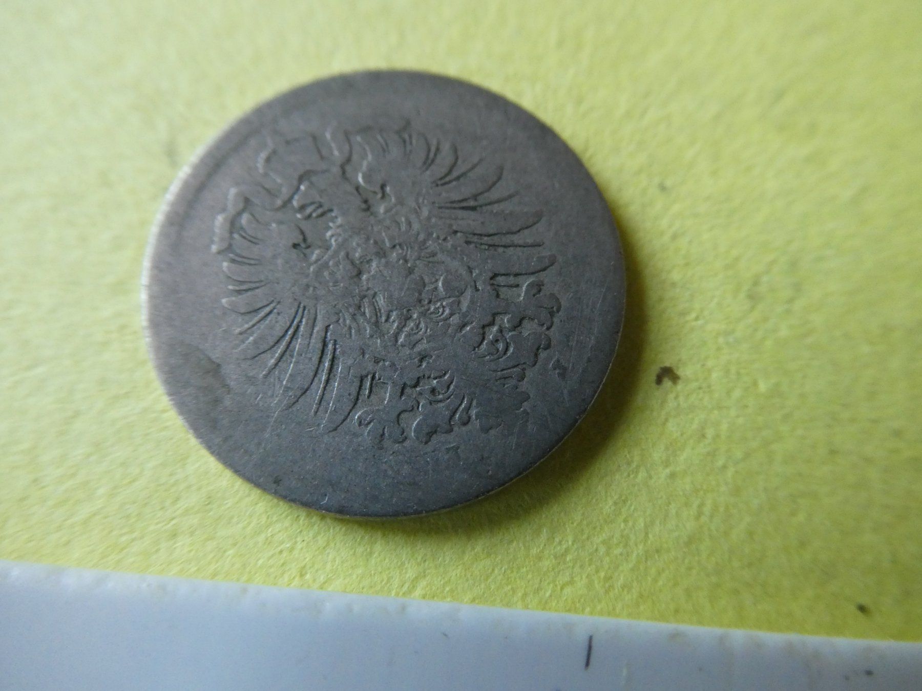 Tutti le monete: Dt. Reich 1875 J, 10 Pfennig – Usato da Hinterforst venduto da Rohusri 1