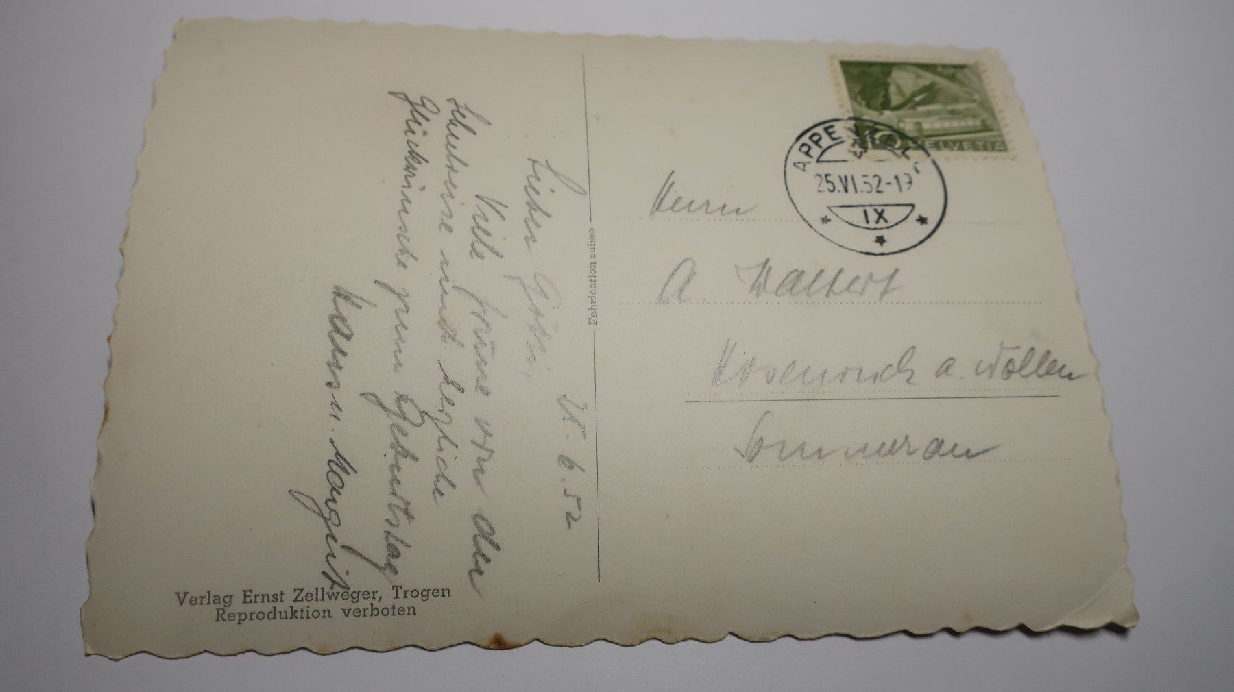 Cartoline postali: Kinderdorf Pestalozzi in Trogen – Usato da Cormoret venduto da Pascalll2001 4