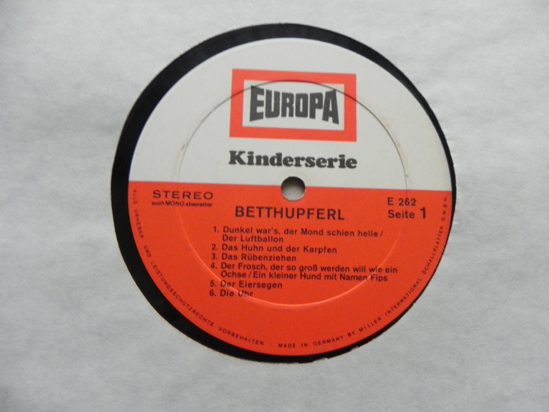 Dischi in vinile: LP Kinderlieder & Gutnacht Geschichten – Usato da Siebnen venduto da krimsie 2