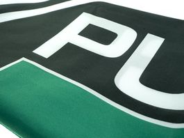 Fahne / Flagge mit Puch Logo 150 x 200 cm