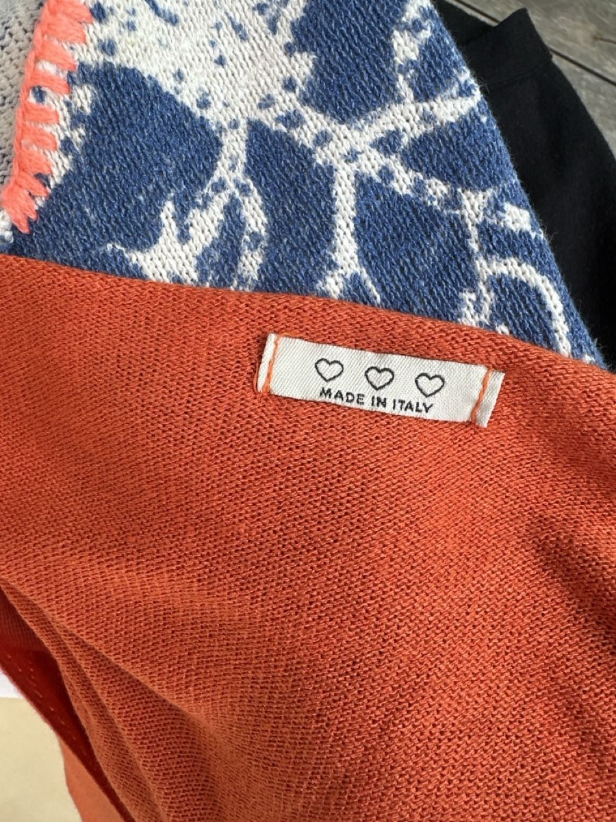 Maglioni & Felpe: Damen Pullover orange Made in Italy Feinstrick locker – Usato da Watt venduto da apfel70rot 2