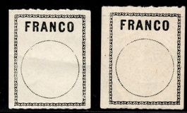 Franco Zettel Nr.1 ** & * RAR SBK 650.-
