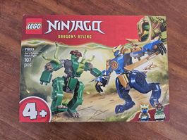 Lego Ninjago 71853 Duell mit Jays Drachen-Mech