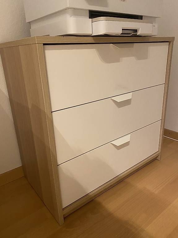 Ikea Commodes: Schubladenelement Holz/Weiss – D'occasion à Männedorf par nathi_o 1