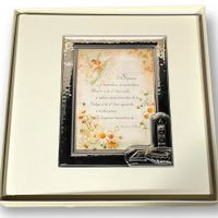 Valenti Photo Album Silver Cover Faux Leather 31x31