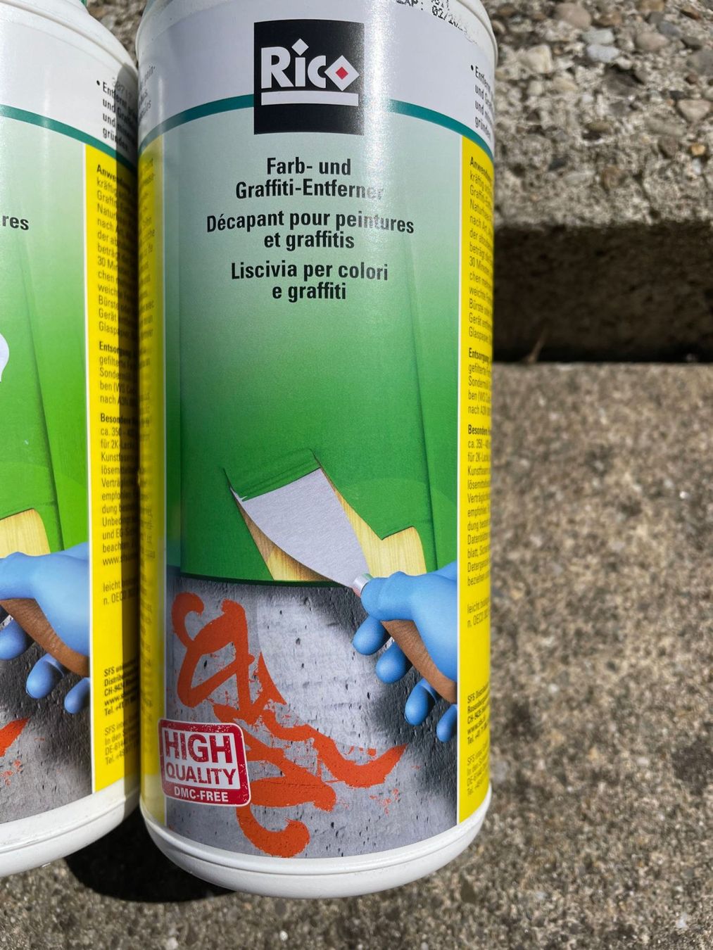 Tutti gli attrezzi: 2 x Farb- und Graffitientferner | Rico – Nuovo e nell'imballaggio originale da Wängi venduto da LiqKojote 2