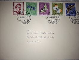 Pro Juventute 1951 Satzbrief 